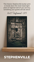 War Bunker Photo 8x12 Wall Print