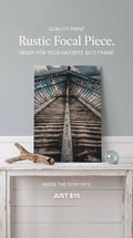 Inside The Dory 8x12 Newfoundland Photo Print Unframed