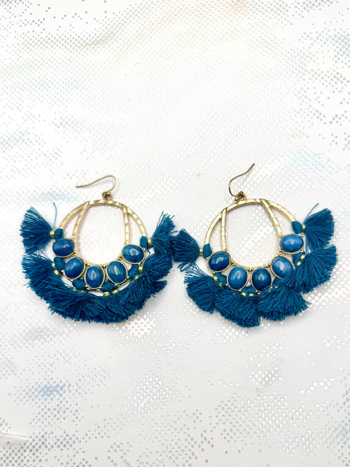 Earrings Vintage Style Beaded