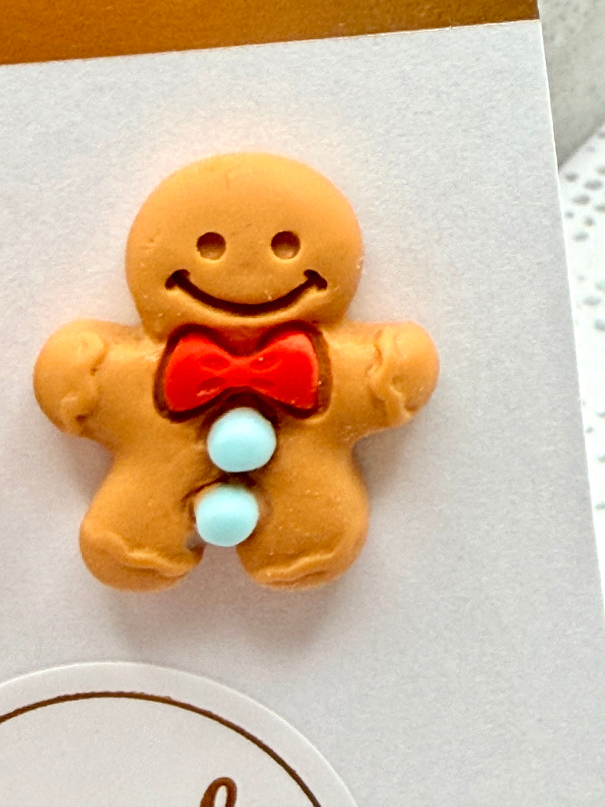 Gingerbread Men Earrings