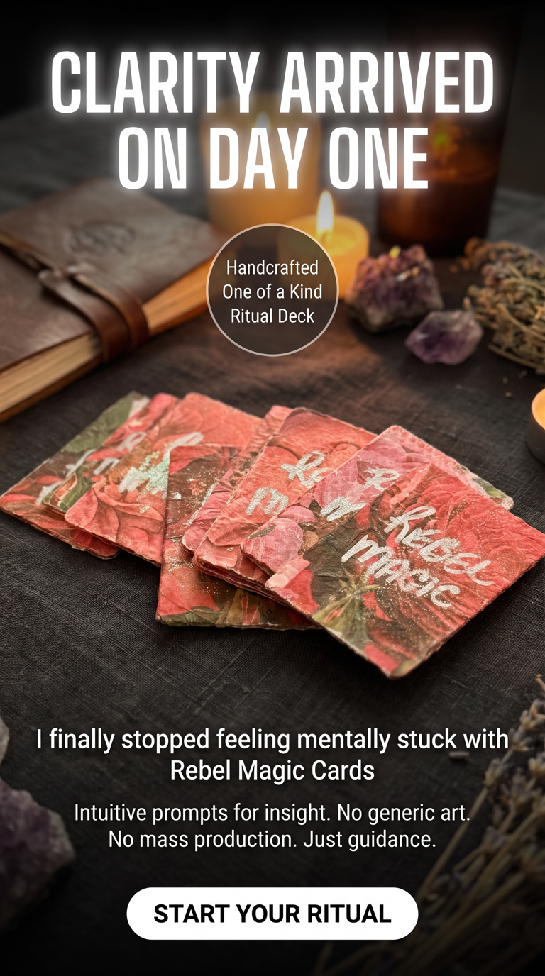 Oracle Cards Handcrafted Deck