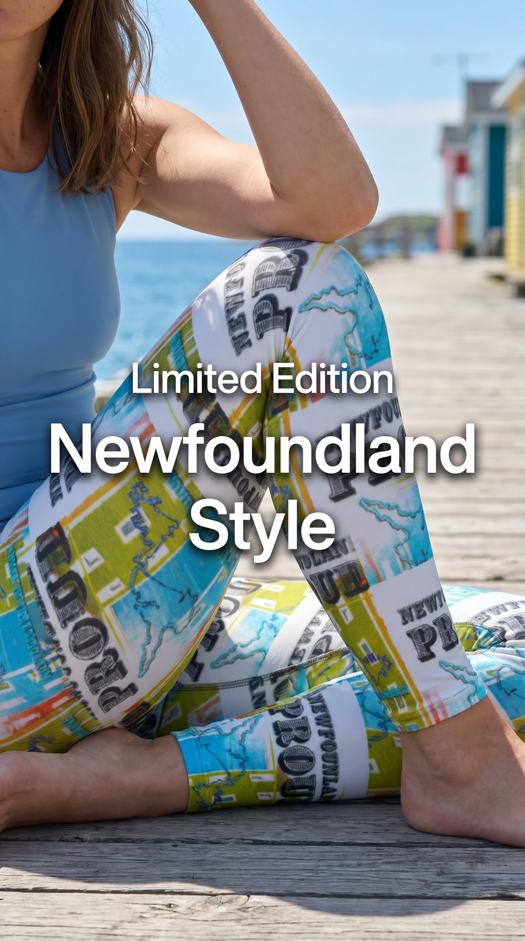 Newfoundland Proud Leggings Athletic Wear For Women