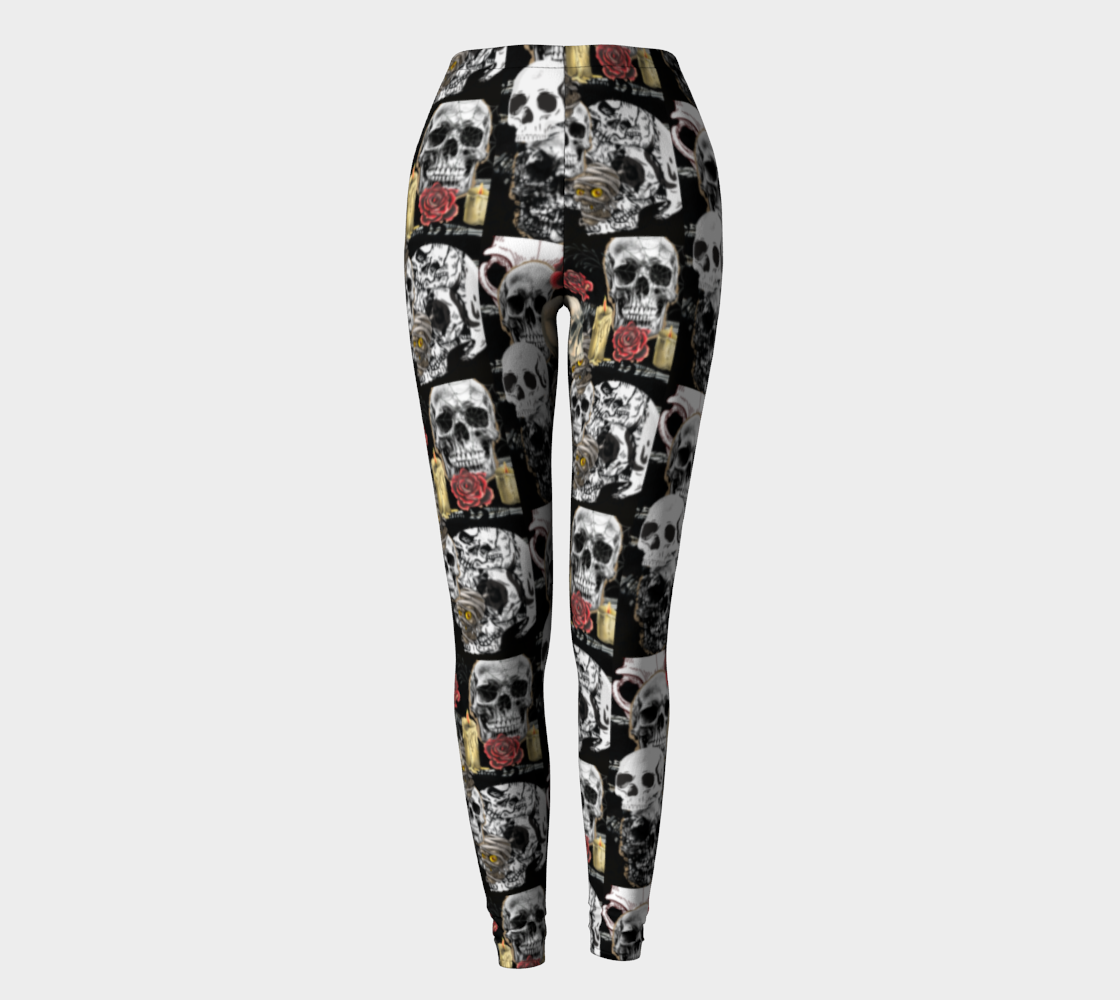 Skull Grunge Leggings